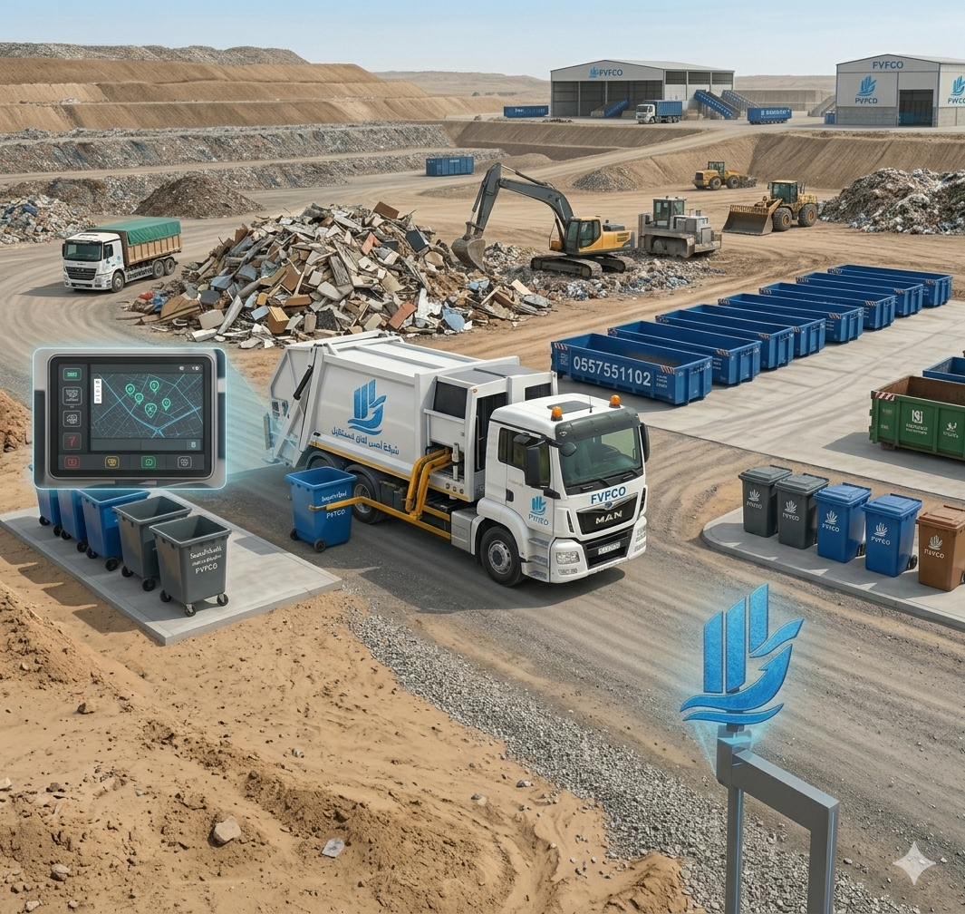 جمع ونقل النفايات غير الخطرة