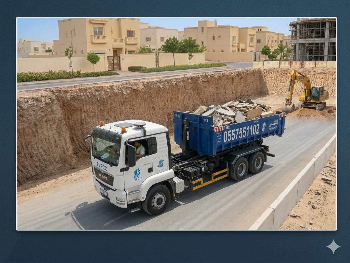 تنظيف المواقع وإزالة المخلفات